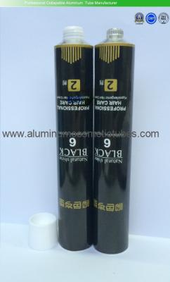 China Soft Empty Aluminum Cosmetic Tubes 60ml Custom Logo For Toothpaste / Hair Color Cream for sale