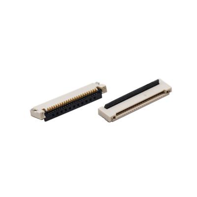 中国 0.5mmピッチの電子札のための二重接触FFC FPCのコネクター6 Pin SMT 販売のため