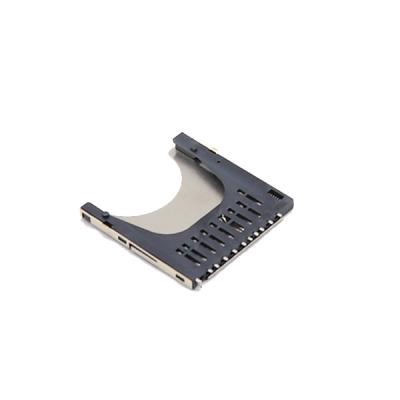 China 10 Pin SD Memory Card Connectors for sale