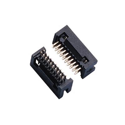 China PBT PA6T 1.27mm SMT Double Row Header Connector Wire To Board for sale