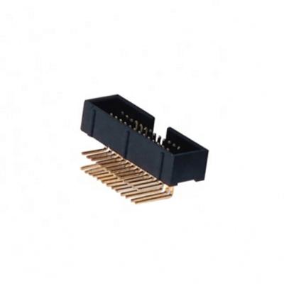 China 1.27 Mm Box Header Connector Right Angle PCB Connector SGS for sale