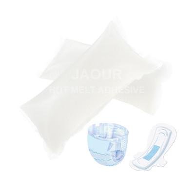 China Low Temperature Construction Hot Melt Adhesive For Diapers Pull Ups for sale