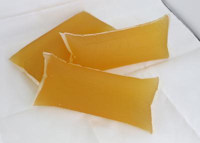 China Yellow And Water Transparent Rubber Based PSA Hotmelt For Cast Coated And Gloss Coated Paper Labels for sale