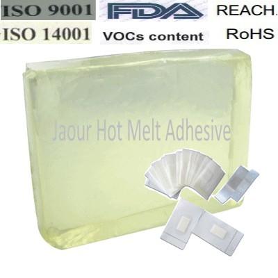 China Solid Blocks Rubber Resin Hot Melt Adhesive For Medical Products for sale