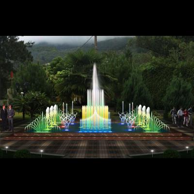 Китай Общественная площадь Ангел Музыкальный фонтан Нержавеющая на открытом воздухе продается