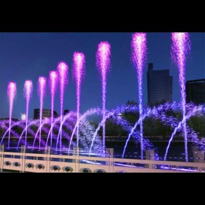 China Music Control Large Lake Water Fountains Hotel Stainless Steel for sale