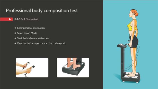 2023 New Product Body Composition Analyzer Machine Digital Body Weight Scales