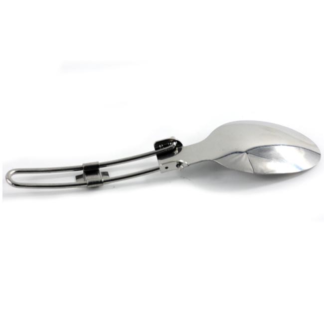 Stainless Steel Camping Cutlery Set Outdoor Portable Folding Spoon Fork Knife