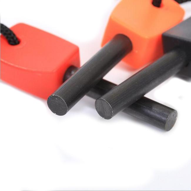 Outdoor Camping Fire Starter with Striker Portable Survival Magnesium Flint Rod