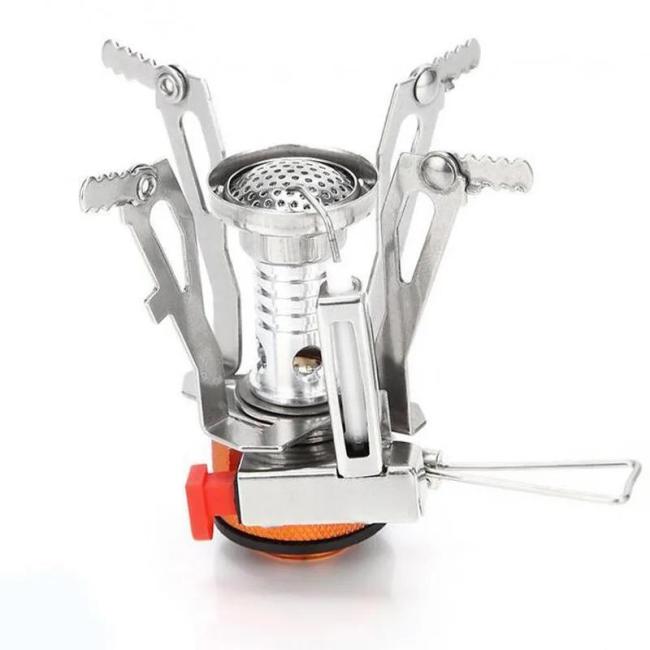 Outdoor Camping Gas Oline Stove Portable Folding Mini Gas Burner