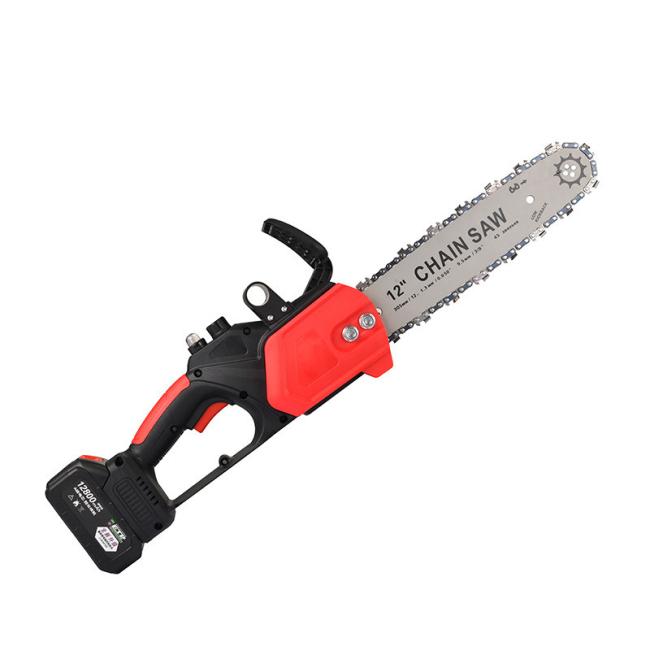 12inch Cordless Powerful Electric Chain Saw Wood Cutting Machine