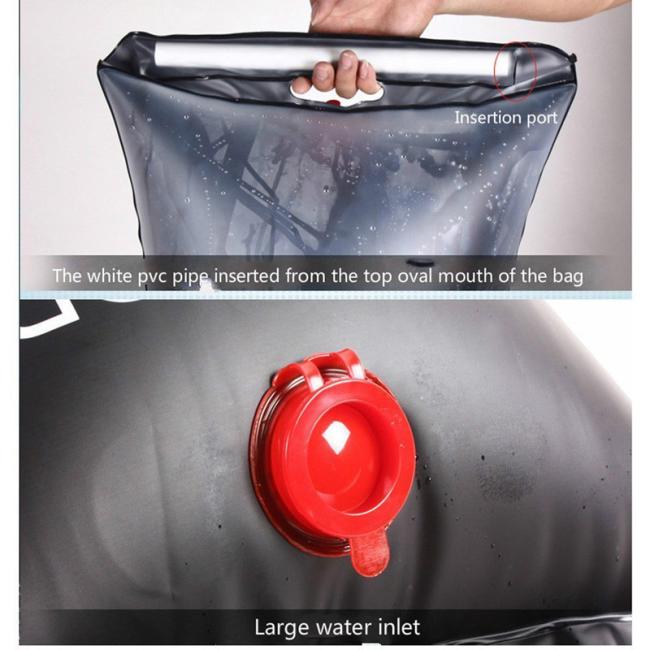 Waterproof Solar Portable Shower for Camping