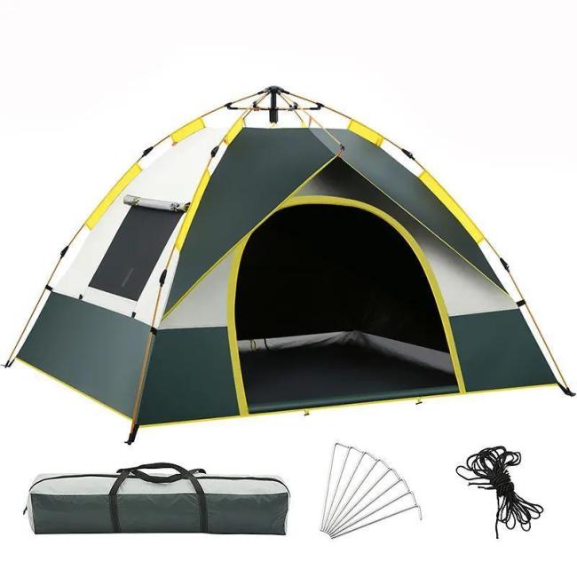 Automatic Waterproof Outdoor Glamping Tent Portable Canvas Tents