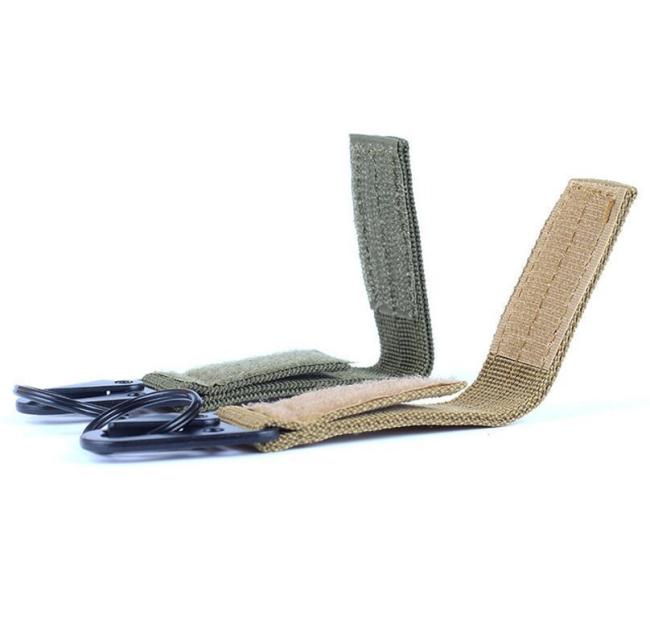 Tactical Nylon Keychain Strap Key Holder