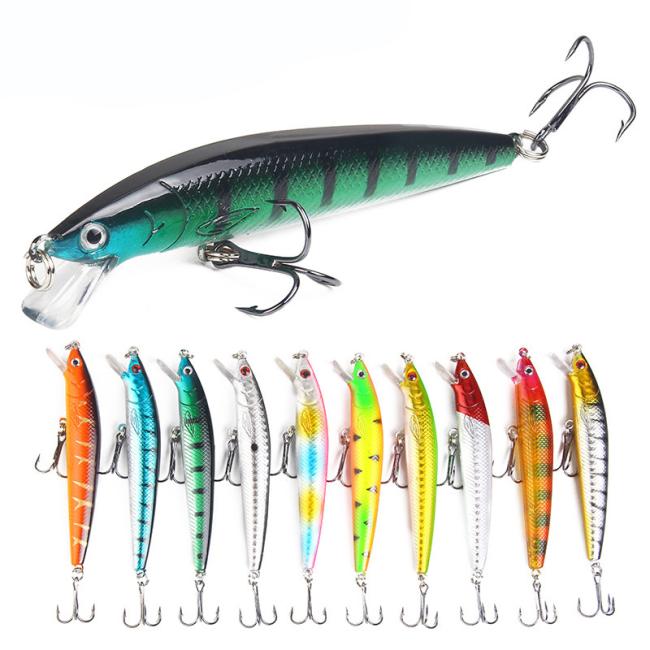 Artificial Plastic Fishing Lure 10cm Hard Fishing Bait