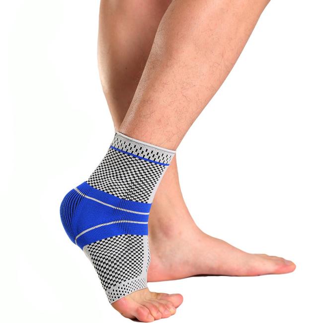 3D Elastic Silicone Sport Ankle Support Brace