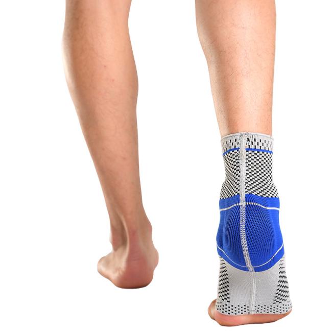 3D Elastic Silicone Sport Ankle Support Brace