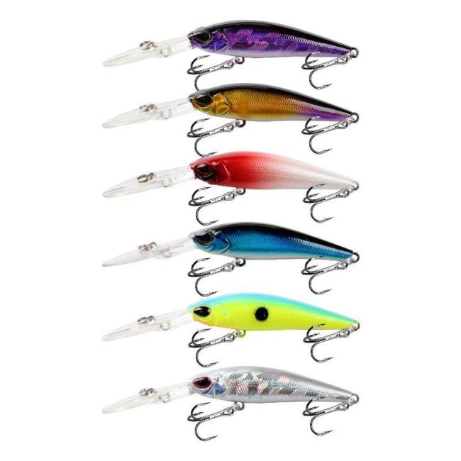90mm Cheap Long Casting Sinking Minnow Lure Hard Floating Fishing Lures