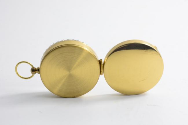 Outdoor Brass Compass Multifunctional Antique Compass