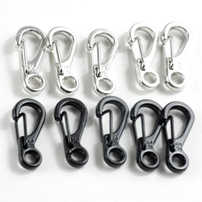 Mini Sf EDC Carabiner Keychain Hook Aluminum Alloy Backpack Hanging Buckle