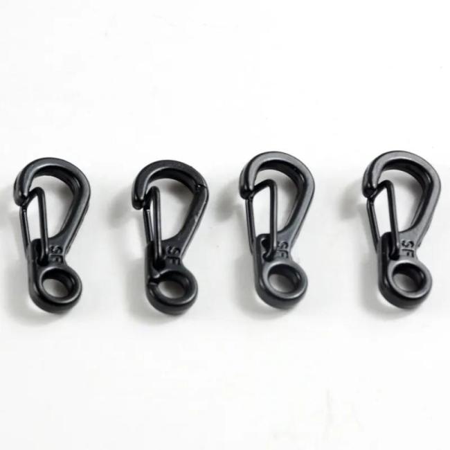 Mini Sf EDC Carabiner Keychain Hook Aluminum Alloy Backpack Hanging Buckle