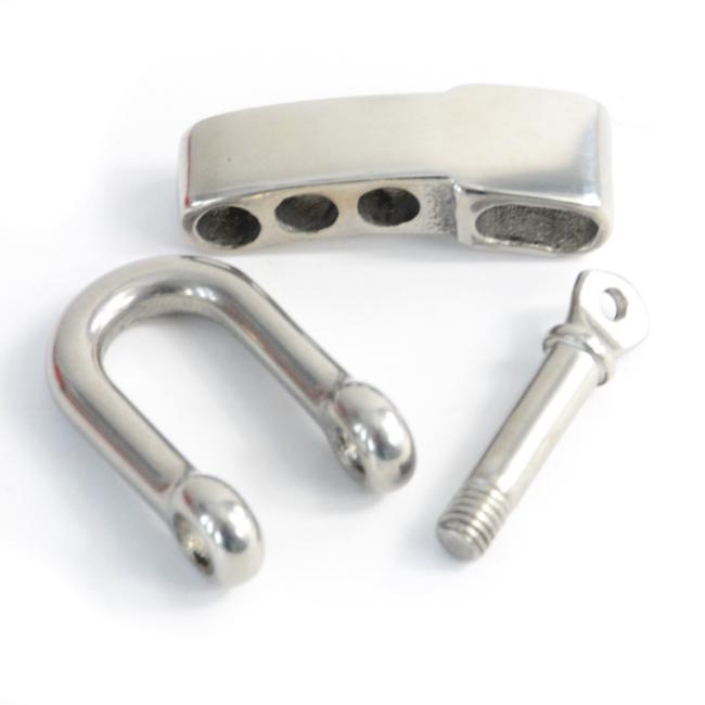 Adjustable Stainless Steel U Shackle for Paracord Bracelet