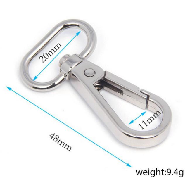 Zinc Alloy Dog Collar Hook Swivel Snap Hook Pet Accessories