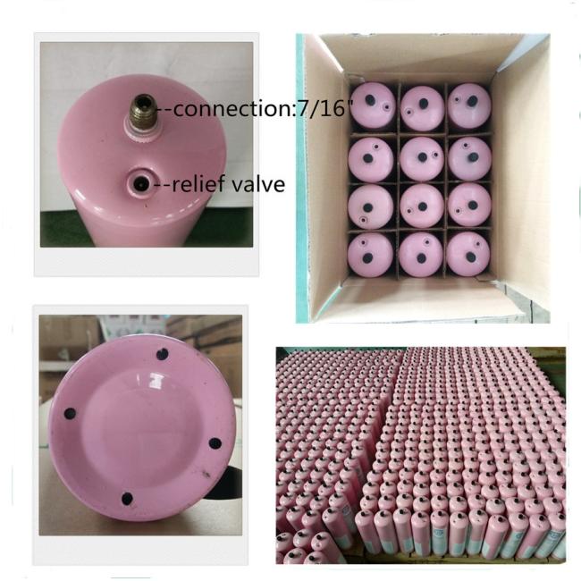 ISO Stainless Steel Tank R410A Environment Refrigerant Gas