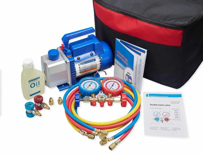 Automotative Refrigeration Manifold Gauge for Refrigerant