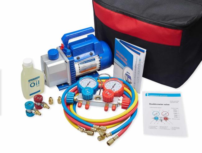 Automotative Refrigeration Manifold Gauge for Refrigerant