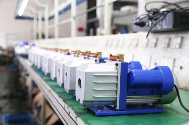 Double Stage 2xz-4 Vane Rotary Vacuum Pump