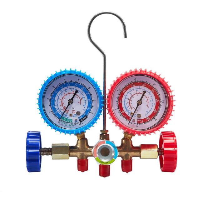 Double Digital Manifold Gauge Set