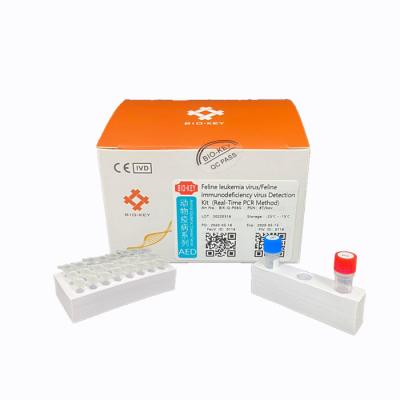 Chine ADN féline Taq de kit d'essai du SIDA FIV FeLV de Cat Test Kit QPCR de leucémie vétérinaire à vendre