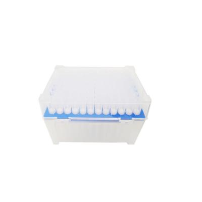 China Disposable 1000ul Sterile Pipette Tips Transparent Universal Pipette Tips for sale