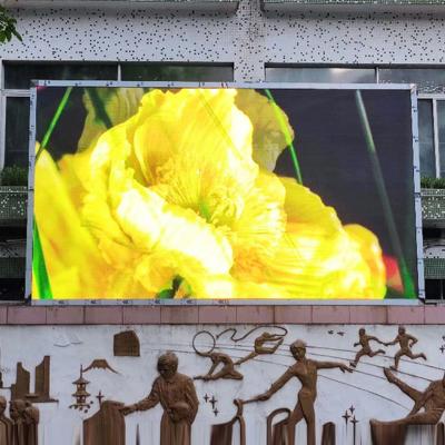 China 1R1G1B P10 Outdoor Full Color LED Display Screen Rainproof for sale