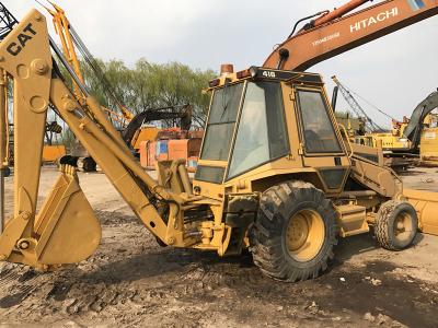 China  416C Used Backhoe Loader CAT 3054 Engine 78HP Well Maintenance for sale