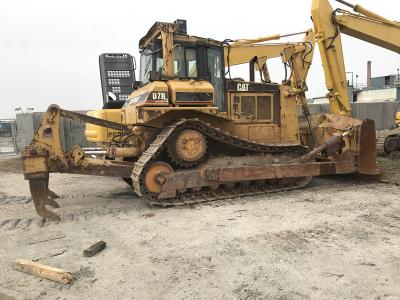 China Japan Made Used CAT  D7r Bulldozer CAT 3306T Engine 247HP for sale