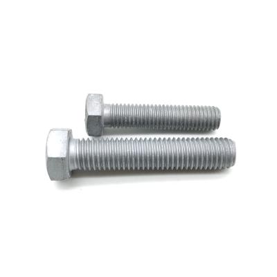 China ISO 4017 Full Thread Hex Bolt Coarse Wind Energy Fasteners Dacromet for sale