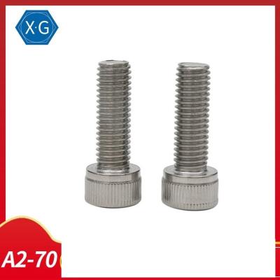 China Din 912 A2 70 SS304 Hex Socket Head Cap Screw Self Tapping Hex Head Bolts for sale