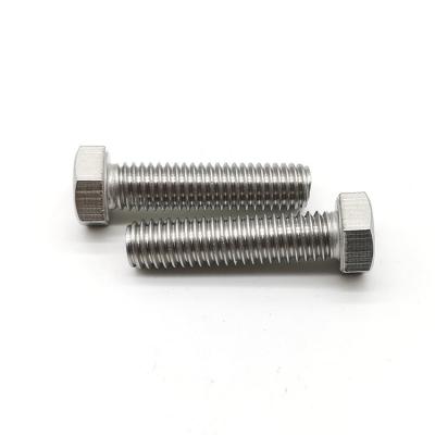 China ISO4017/GB5783 SS304 Stainless Steel Hex Bolts Full Thread Hex Screw for sale
