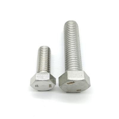 China ASTM A193M Class B8M Hex Heavy Screws SS316 Stainless Steel Screws Nuts Bolts ANSI ASME B18 2.3 3M for sale