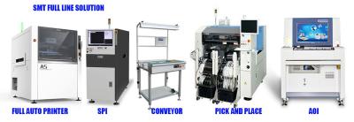 China Línea línea completa selección de Aoi Spi SMT del horno del flujo de Smt de la máquina de las impresoras de la solución y dispositivo del lugar en venta