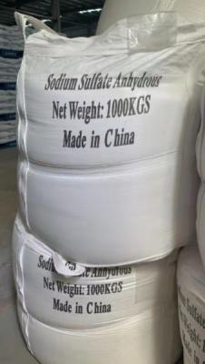 China Industria de la fabricación de vidrio Sulfato de sodio Anídro 99% Min Pureza en venta