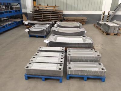 China Fusion Welded Stainless Steel Hot Water Plate Heat Exchanger High Pressure Capability for sale
