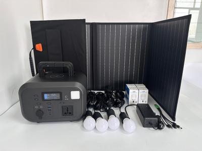 China Portable Solar Charging Station Solar Panel Power Station For Outdoor Emergency Power Supply for sale