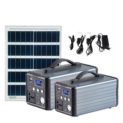 China Portable Power Station 500Wh LiFePO4 Battery Backup 500W AC Outlets Solar Generator for Outdoor Camping for sale