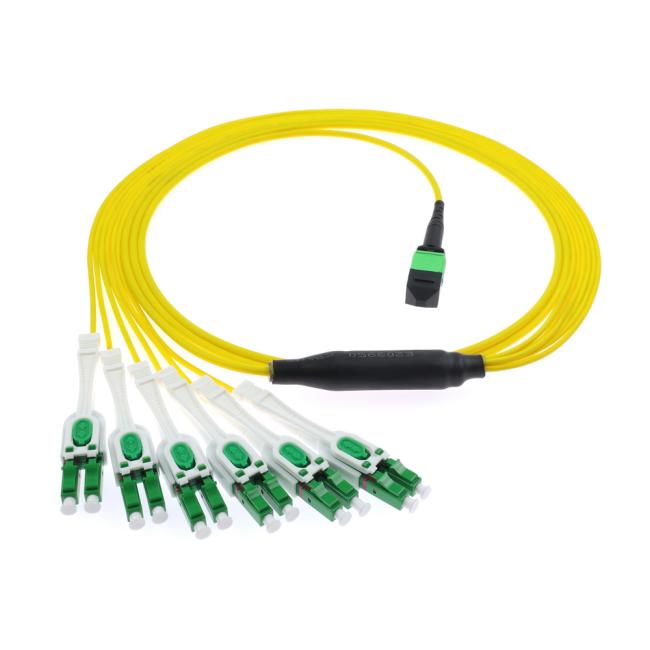 MPO/MTP to LC APC Uniboot Breakout Patch Cord overview