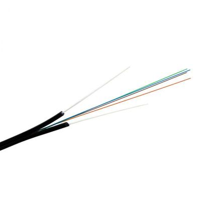 China Cable de descenso al aire libre del cable de fribra óptica FTTH del modo de la base de GJYX F CH G657A1 4 solo en venta