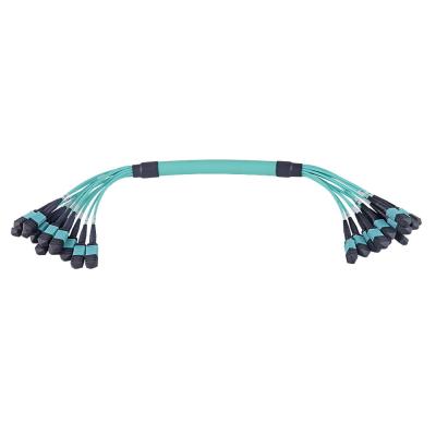 China 144F 576F OM3 OM4 Fiber Optic Breakout Cable for sale