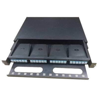 China MPO To LC Mtp Cassette Module Single Mode G657A1 Fiber Optic 96 Fibers FTTH for sale